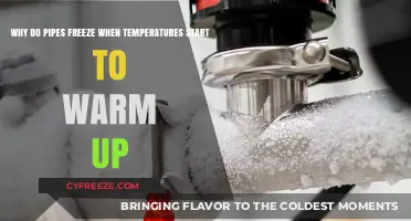 Why Pipes Freeze During Warm-Up: Unraveling the Temperature Paradox