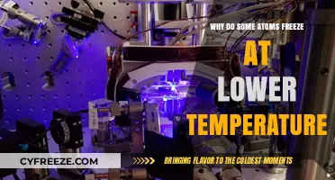 Unraveling the Mystery: Why Certain Atoms Freeze at Lower Temperatures