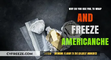 Why Use Foil for Wrapping and Freezing American Cheese?