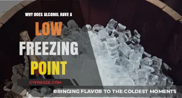 Why Alcohol Resists Freezing: Unraveling Its Low Freezing Point Mystery