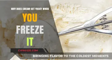 Why Freezing Cream Ruins Its Texture and Taste: Explained