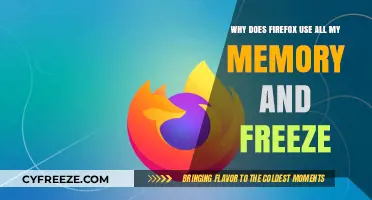 Why Firefox Consumes Excessive Memory and Causes Freezing Issues