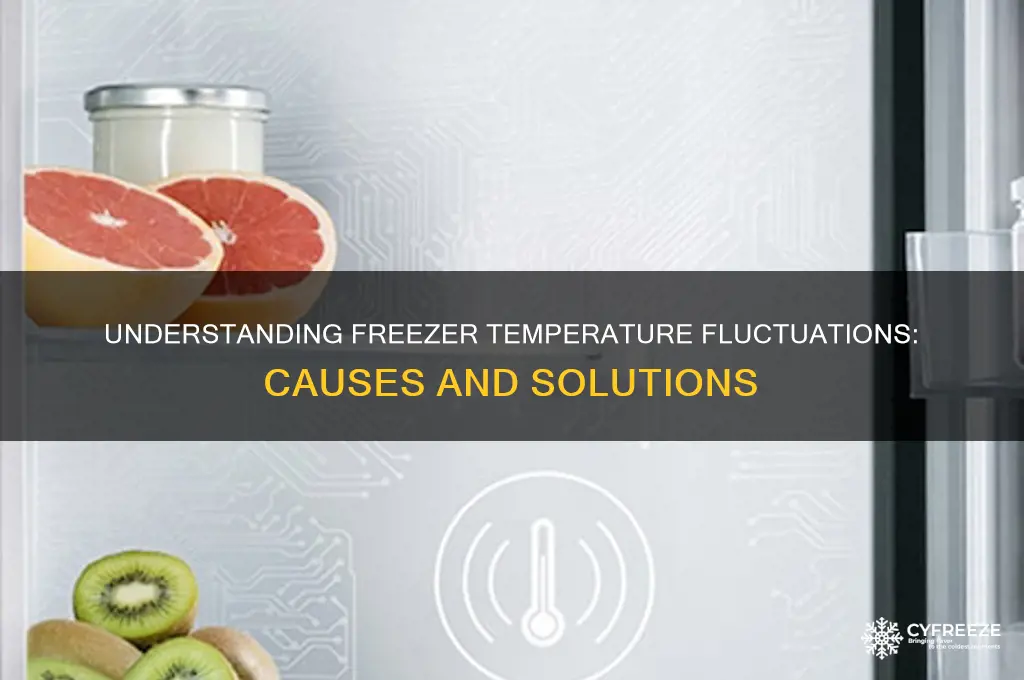 why does freezer temperature fluctuate