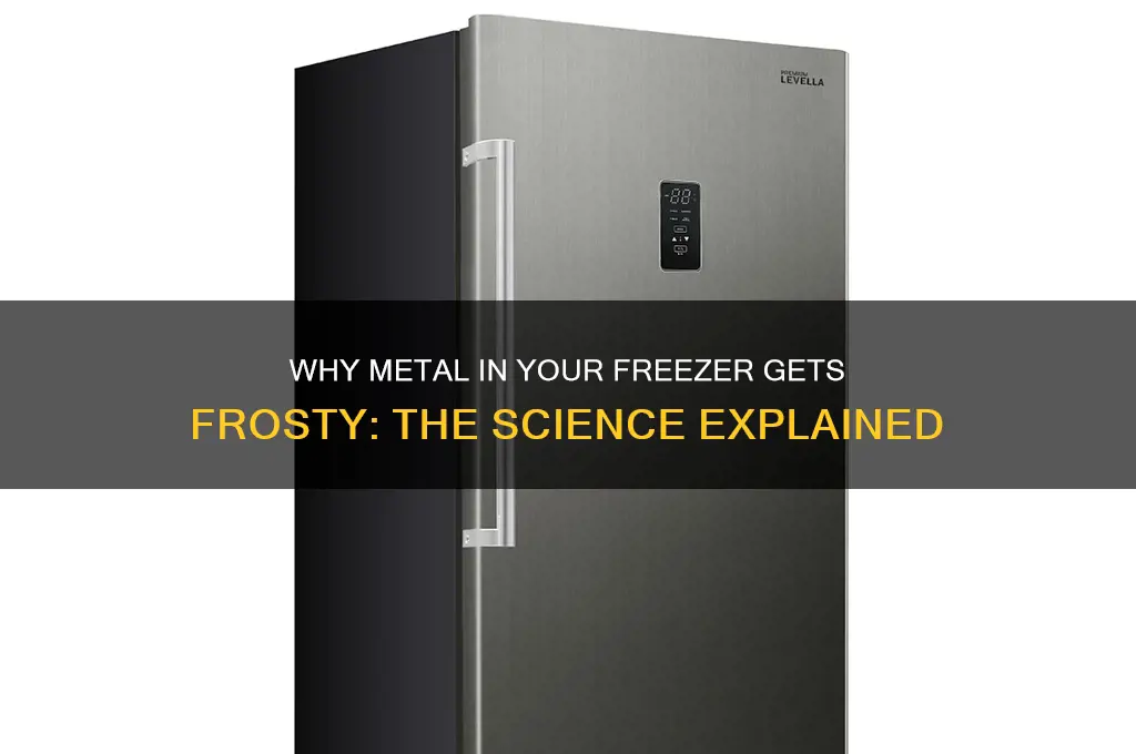 why does metal in my freezer get frosty