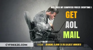 Why Does My Computer Freeze When Accessing AOL Mail?