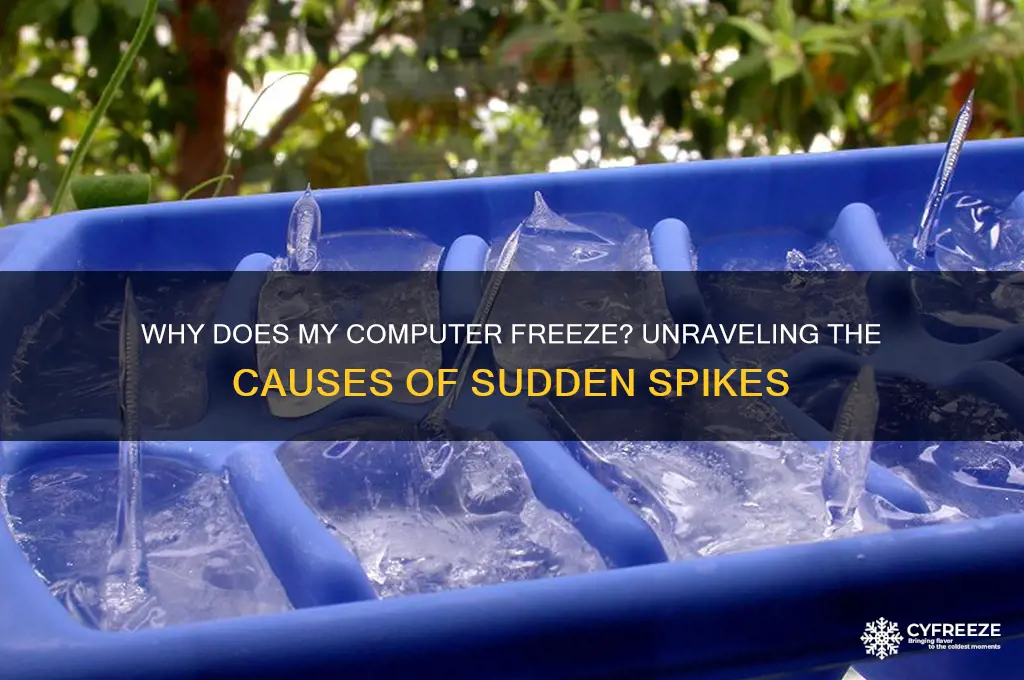 why does my computer get freeze spikes