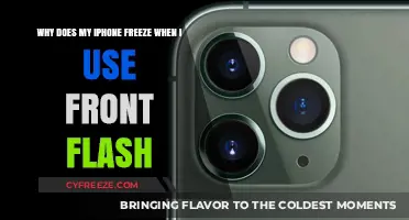 Why Your iPhone Freezes with Front Flash: Causes and Fixes