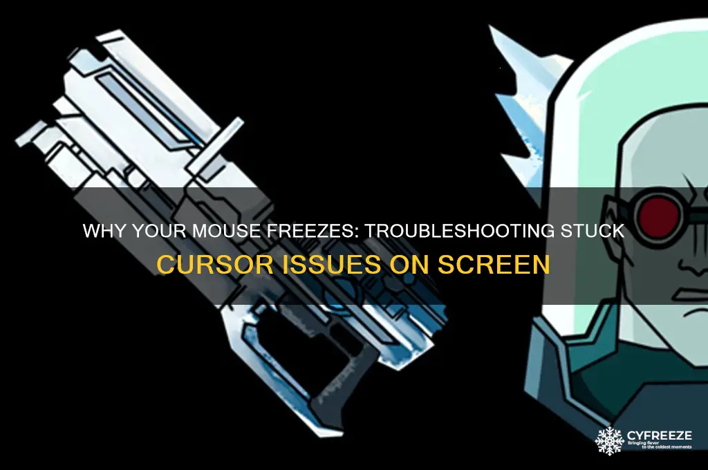 why does my mouse freeze and get stuck on screen