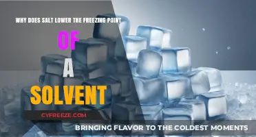 How Salt Lowers Freezing Point: Chemistry Behind Solvent Interactions