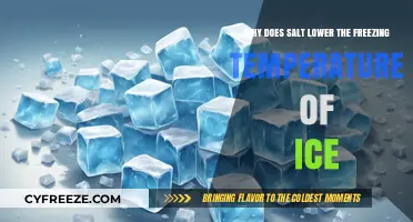 How Salt Lowers Ice's Freezing Point: The Science Explained