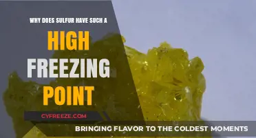 Sulfur's High Freezing Point: Unraveling the Unique Molecular Structure