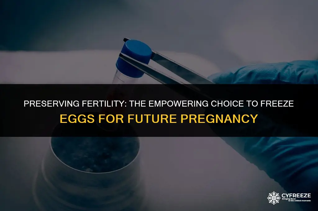 why freeze eggs pregnancy