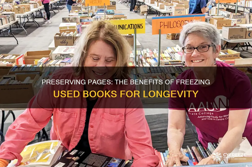 why freeze used books