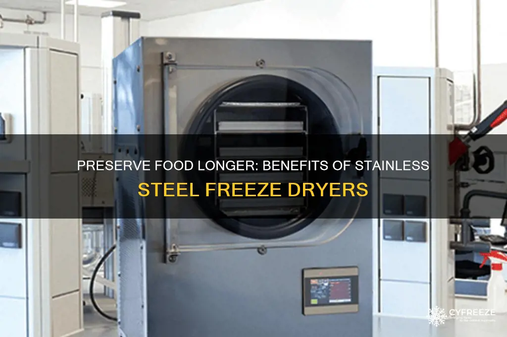 why get stainless steel freeze dryer