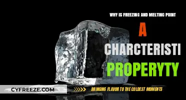 Freezing and Melting Points: Unlocking Unique Substance Identities