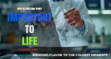 Freezing Point's Vital Role in Sustaining Life on Earth