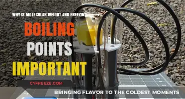 Molecular Weight's Impact on Freezing and Boiling Points Explained