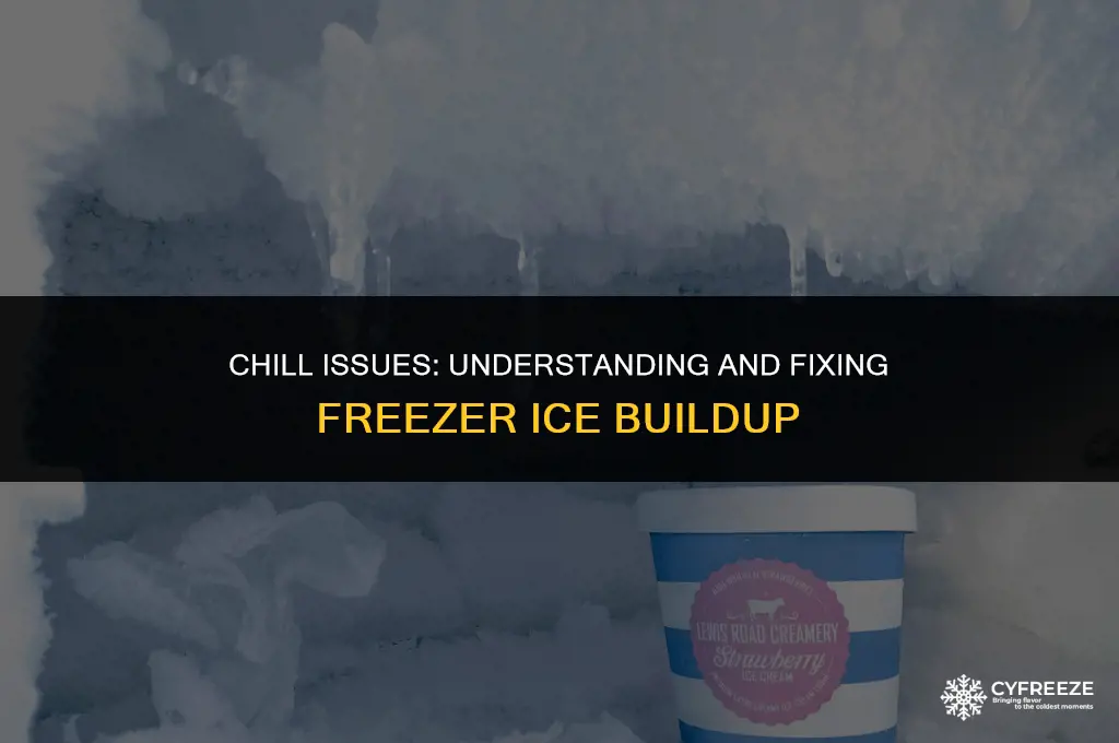 why is my freezer building up ice