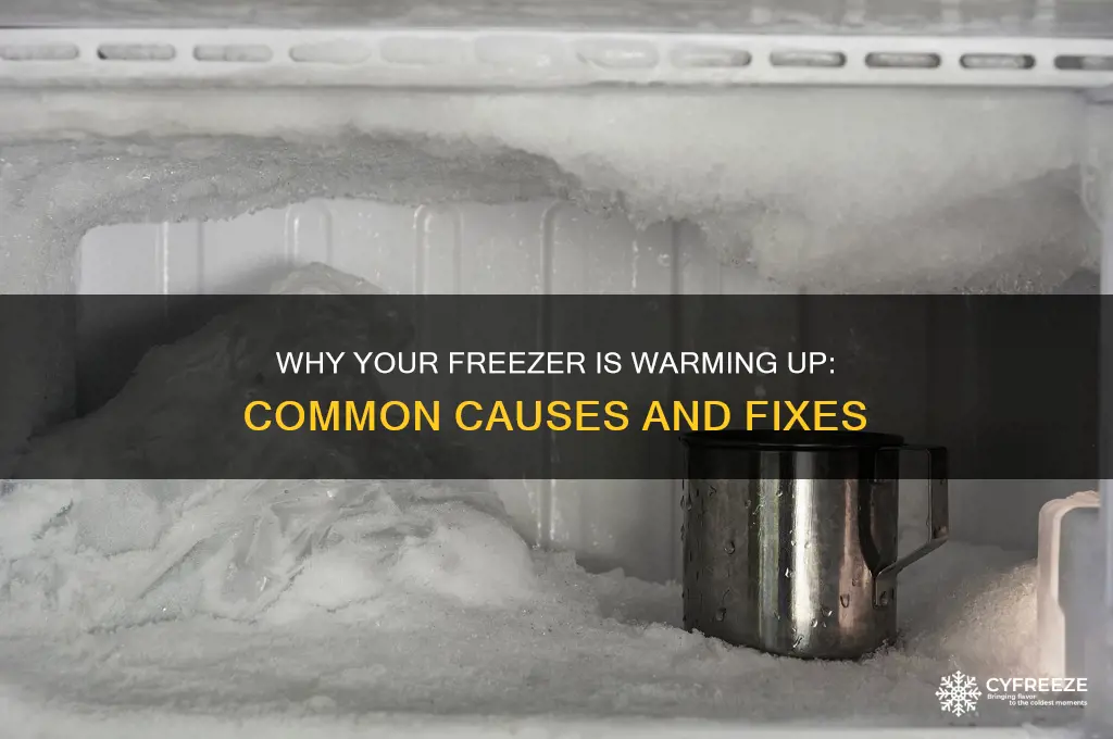 why is my freezer getting warm