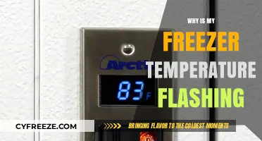 Why Your Freezer Temperature is Flashing: Troubleshooting Tips