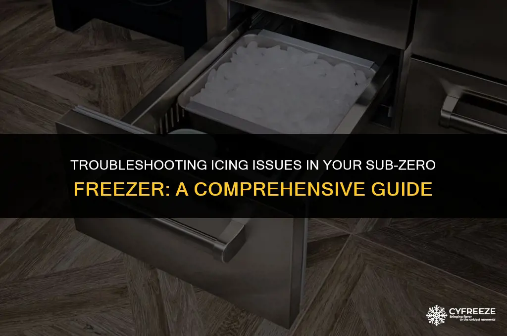 why is my sub zero freezer icing up
