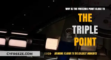 Freezing Point vs. Triple Point: Unraveling the Close Connection