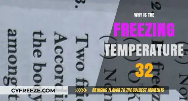 Why 32°F is Freezing: The Science Behind the Temperature