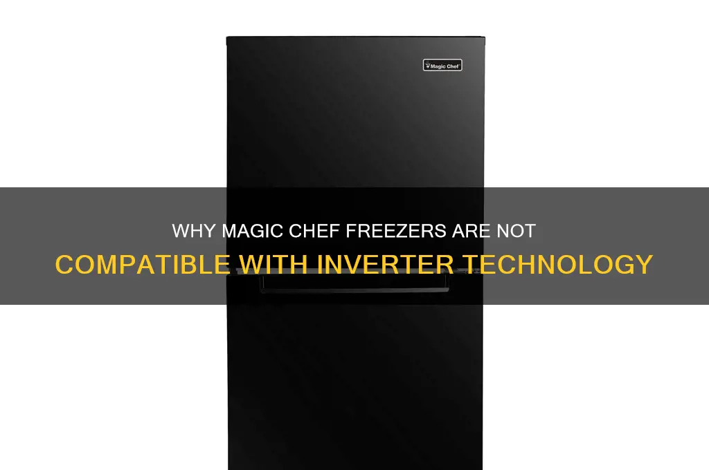 why magic chef freezer can