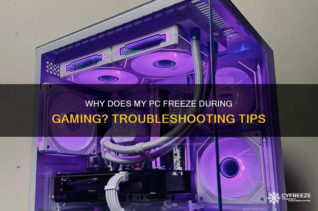 why my pc get freezes when i play games