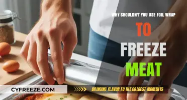 Avoid Foil Wrap for Freezing Meat: Risks and Better Alternatives