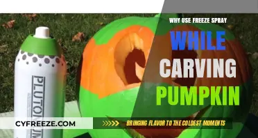 Freeze Spray: The Secret to Perfect Pumpkin Carving Every Time