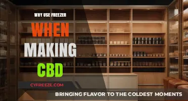 Enhance CBD Potency and Shelf Life: Freezer Benefits Explained
