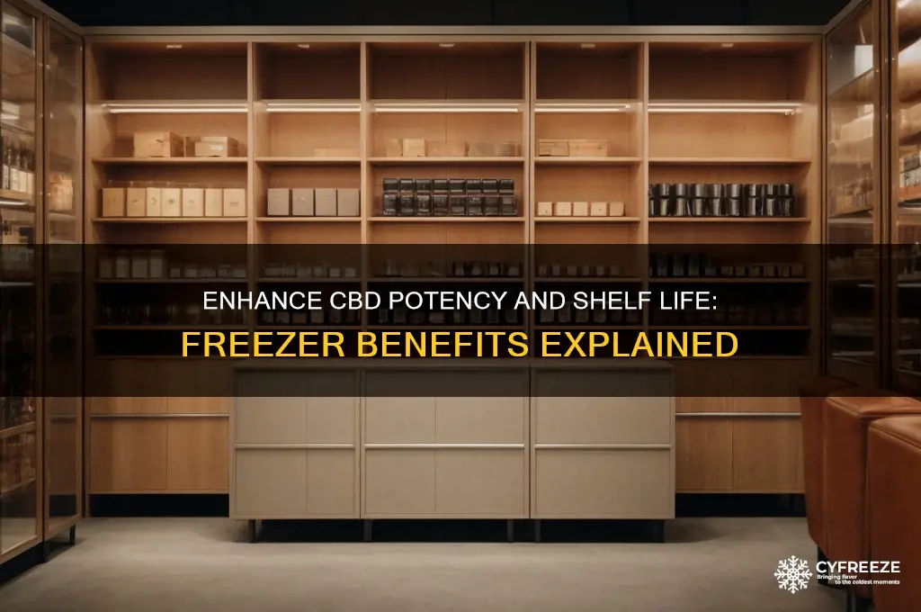why use freezer when making cbd