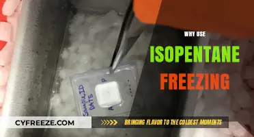 Isopentane Freezing: Benefits and Applications in Cryopreservation Techniques