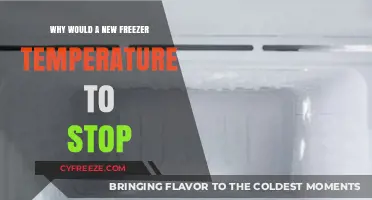 Why Your New Freezer Temperature Stops: Common Causes and Fixes