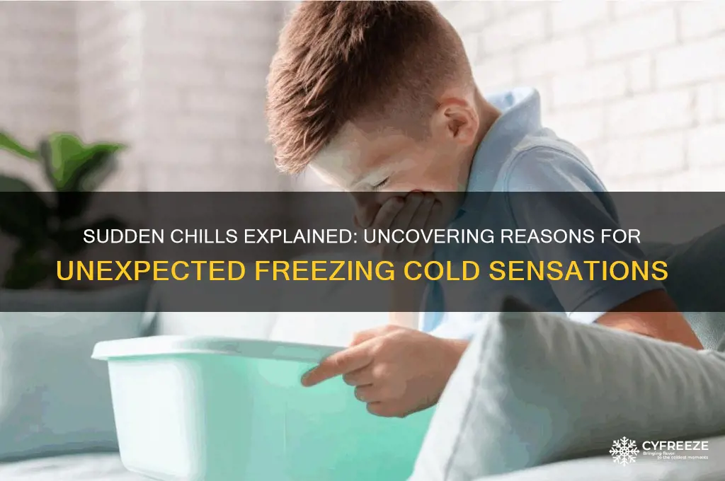 why would i suddenly get freezing cold