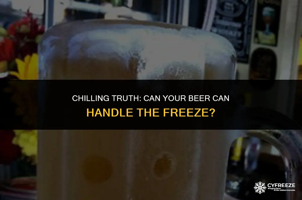 will a beer can explode in the freezer