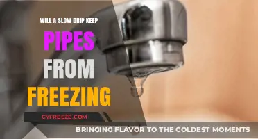 Preventing Pipe Freezes: The Effectiveness of a Slow Drip