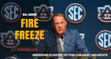 Will Auburn Fire Freeze? Exploring the Possibilities and Fallout