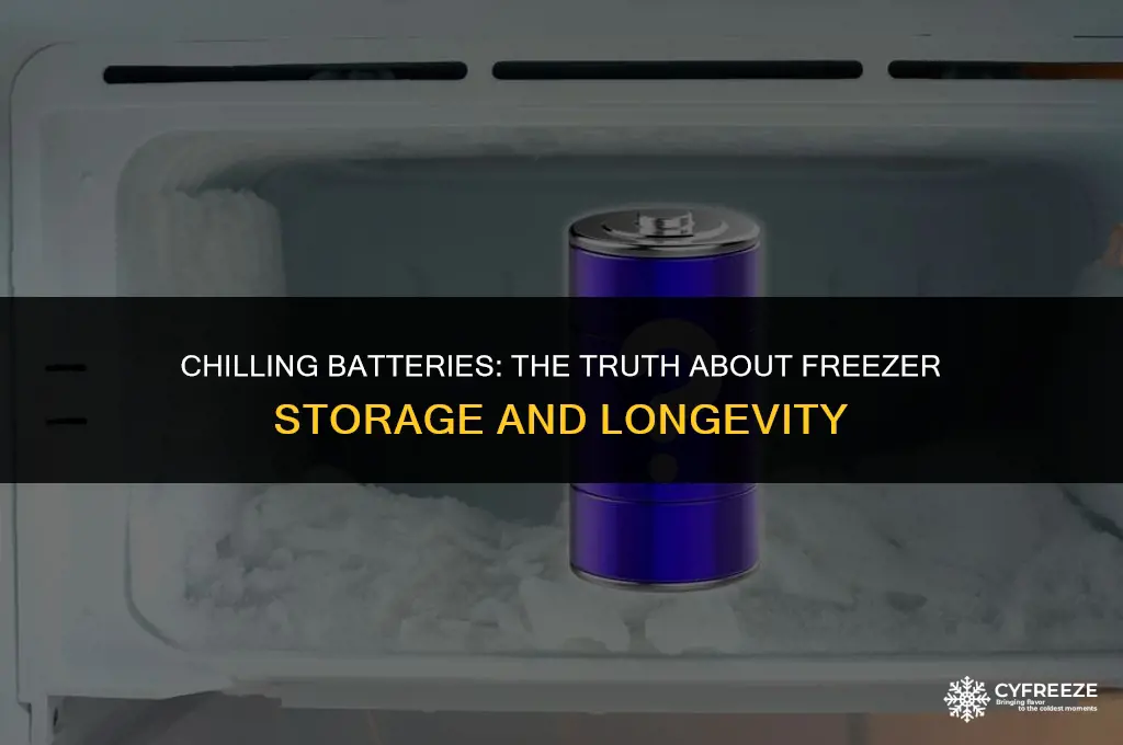 will batteries last longer in the freezer
