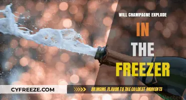 The Fizzy Truth: Freezing Champagne Without a Bang!