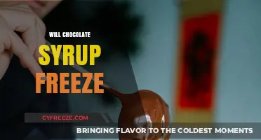 Sweet Science: Exploring Whether Chocolate Syrup Can Freeze