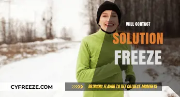 Will Contact Solution Freeze? Understanding the Science Behind Eye Care Products