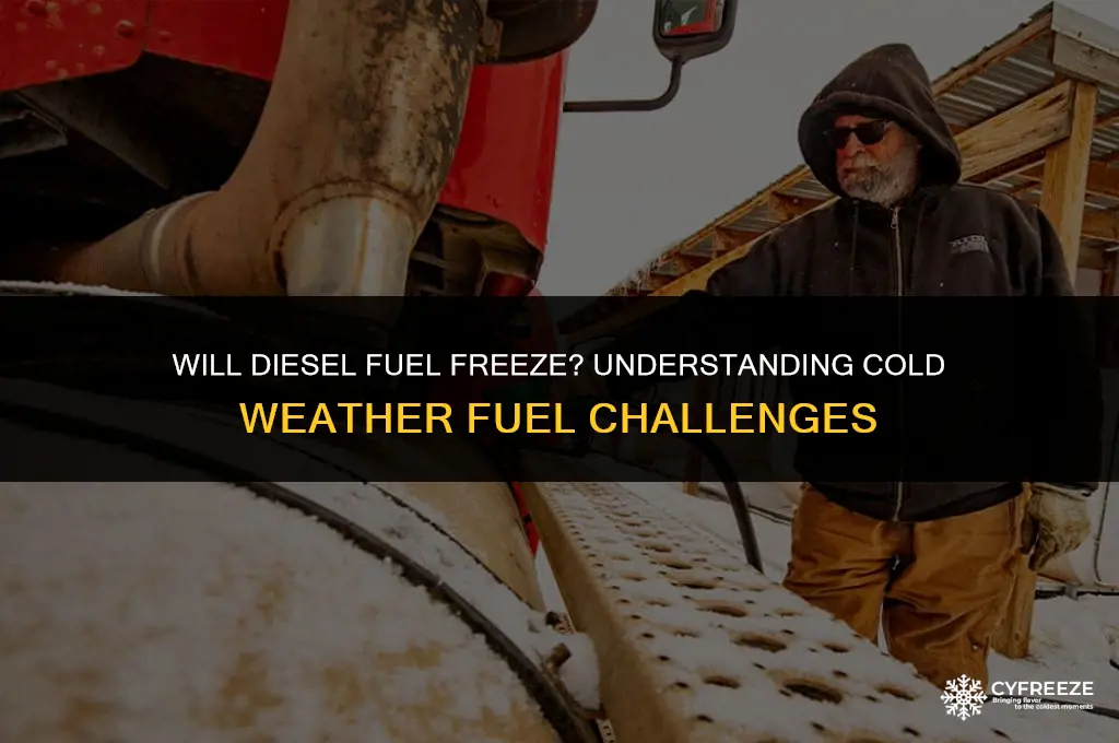 will diesel fuel freeze