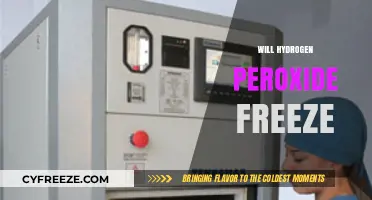 Exploring the Freezing Point of Hydrogen Peroxide: Facts and Myths