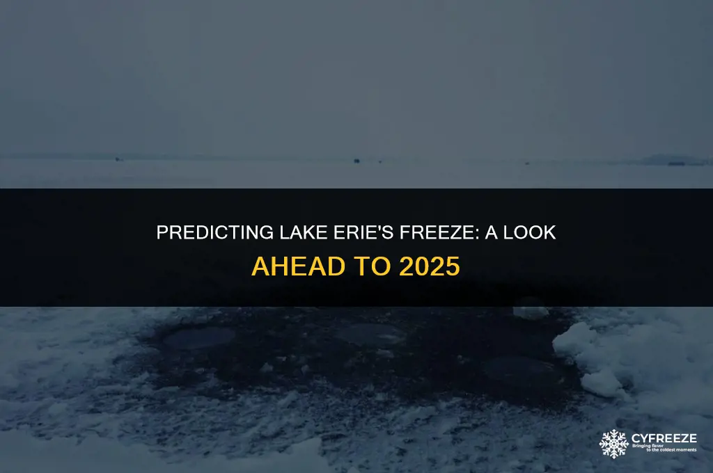 will lake erie freeze in 2025