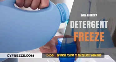 Will Laundry Detergent Freeze? A Comprehensive Guide to Cold-Weather Laundry Care