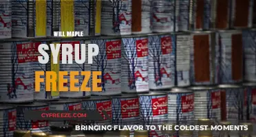 Will Maple Syrup Freeze: A Comprehensive Guide to Storing Your Sweetener