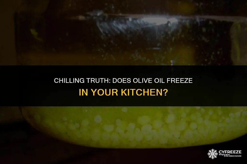 will olive oil freeze