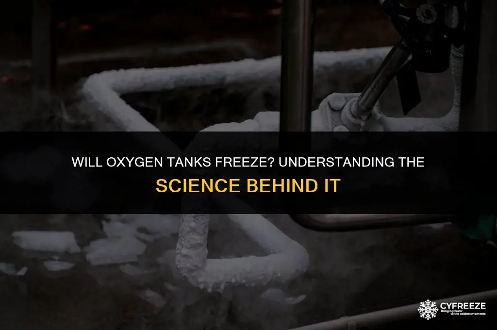 will oxygen tanks freeze